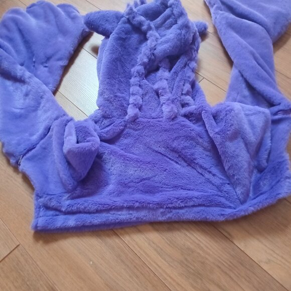 Pokemon Gengar Inspired Cosplay Cropped Hoodie (Size M) - Picture 2 of 5